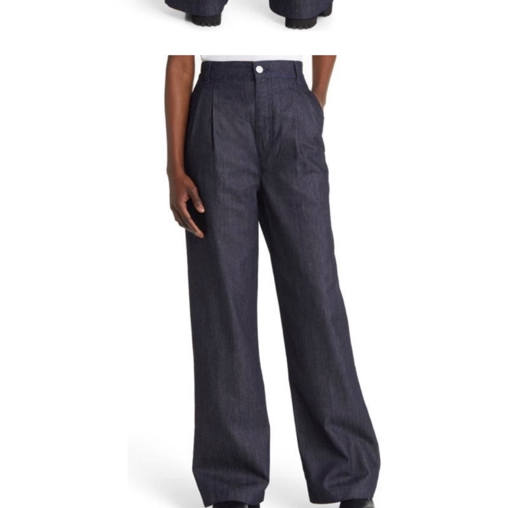 Frame Pleated Pants